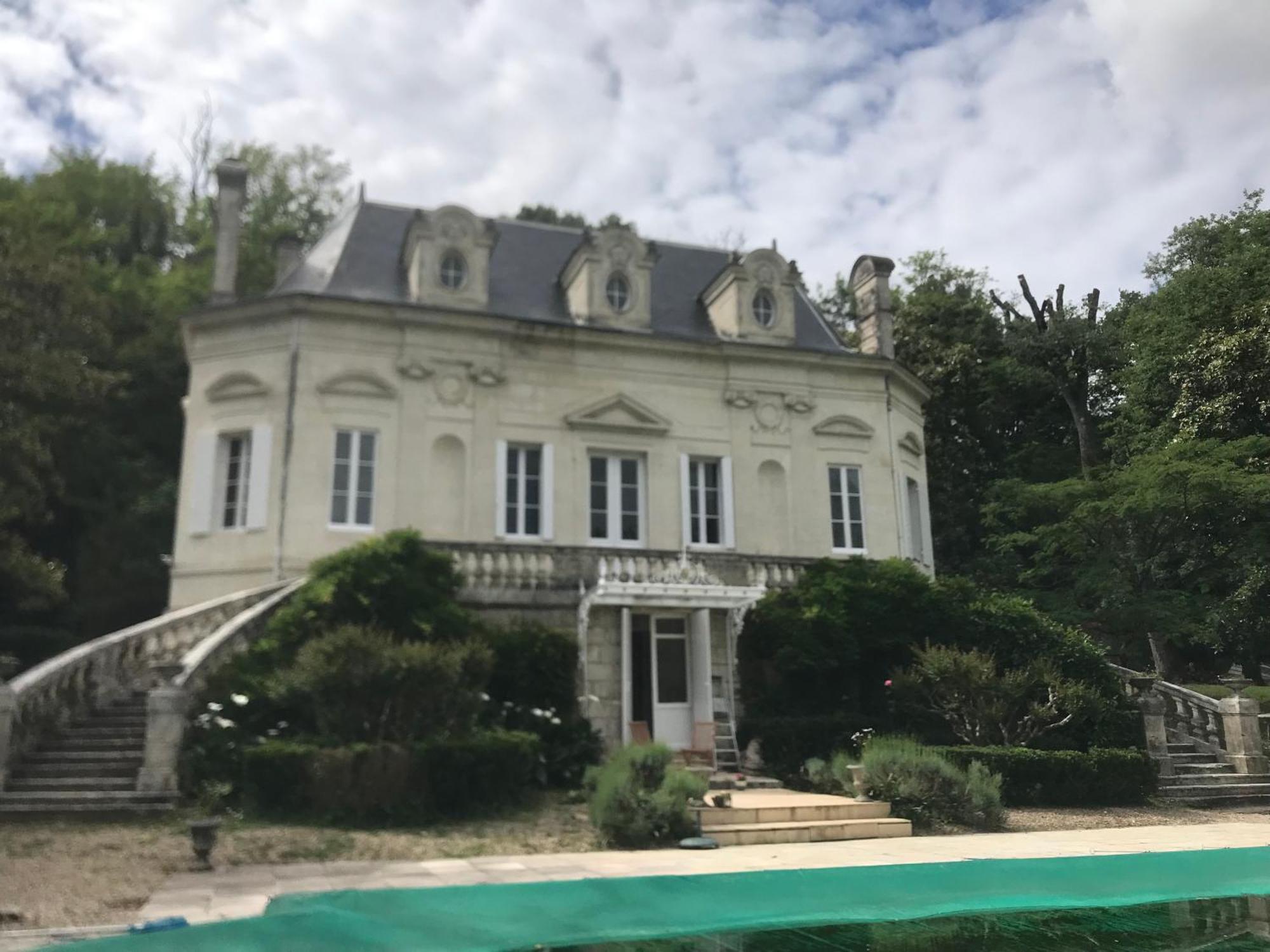 Chateau La Palue Coutras Экстерьер фото
